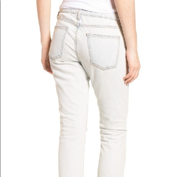 Current Elliott The Cropped Straight Jeans - Picture 1 of 10